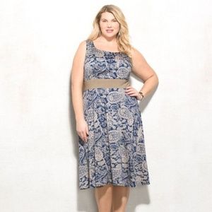 Dress Barn Paisley Dress